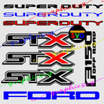 Ford STX SVG, F-150, F-250, F-350, Super Duty, Ford Truck EPS {Download layered vector file}
