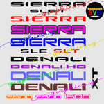 GMC Truck svg, Sierra svg, Denali svg, AT4 svg. include EPS {all separated layer two vector file}