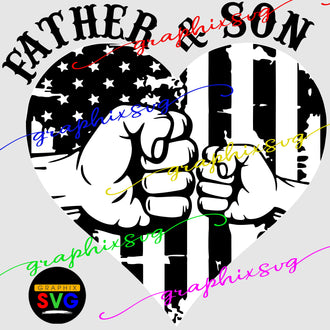 Fist Bump SVG, Fist Bump Father's Day svg, Kid Dad Fist Bump eps, png[all layered file]