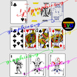 Full Playing Cards Deck Set 2 Layered by Color | svg png eps | vector graphic design