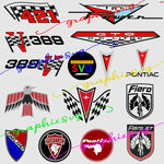 Pontiac SVG, Pontiac EPS, Pontiac, Classic Car, GMC {Download layered vector file}