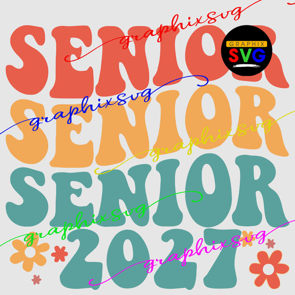 senior 2025 svg bundle , Senior design eps png file [all layered by color]