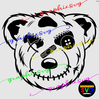 Bear SVG, Bear EPS, Bear PNG. Vintage Bear [all layered file]