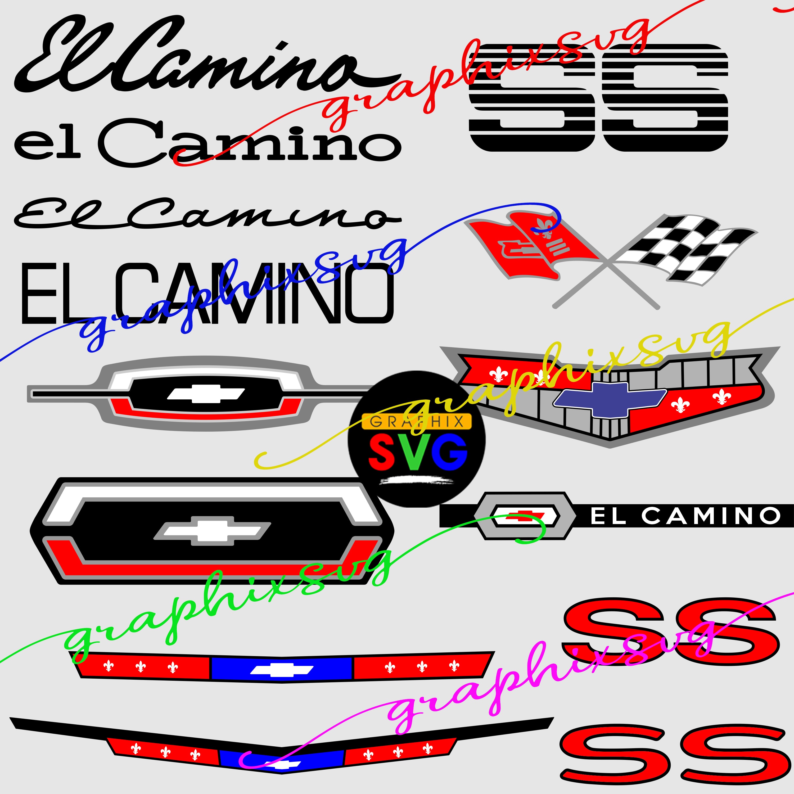 El Camino emblem svg,El Camino emblem eps, El Camino emblem png. SS {l ...