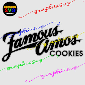 Famous Amous SVG, Famous Amous EPS, Famous Amous PNG, Favorite Cookie [all layered file]