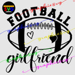 Football Girlfriend SVG, Football Girlfriend EPS, Football Girlfriend PNG. [all layered file]