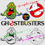 Ghostbusters SVG, EPS, PNG, Ghostbusters Slimer [all layered file by color]