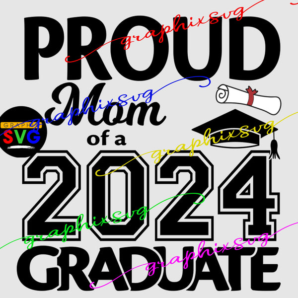 Graduation SVG, Grad, Graduation EPS, Graduate PNG Family Package (all layered by color vector)