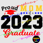 Graduation SVG, Grad, Graduation EPS, Graduate PNG Family Package (all layered by color vector)