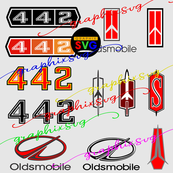 Oldsmobile emblem SVG, Oldsmobile emblem EPS, Oldsmobile emblem PNG {layered vector file}