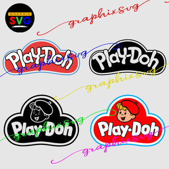 Play-Doh SVG, Play-Doh EPS, Play-DohPNG, Kids Toy [all layered file]