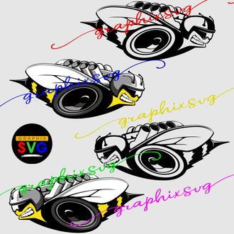 Rumble Bee SVG, EPS, PNG, Dodge RAM, Bee. {all layered vector file}