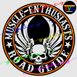 Road Glide , Motorcycle Biker SVG, EPS, PNG, Muscle Enthusiasts [all layered by color file]