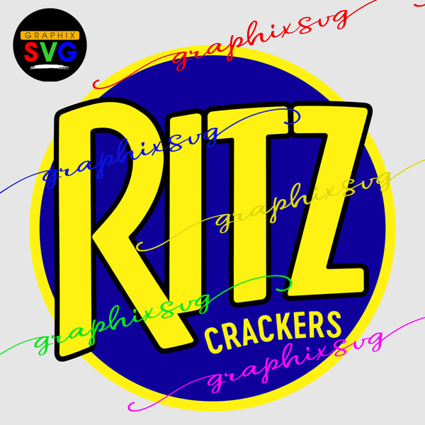 RITZ SVG, RITZ EPS, RITZ PNG, Favorite Cookie [all layered file]