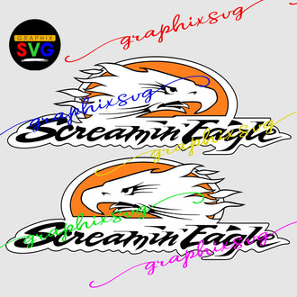 Harley Design SVG, EPS, PNG. Screamin' Eagle, MOTOR CYCLE, Bike Rider.