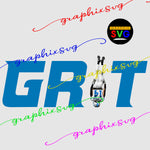 Detroit GRIT Football-Lions, All Grit No Quit, Upside Down SVG, EPS, PNG  [all layered file]