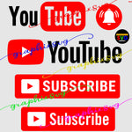 YouTube Subscribe button SVG, YouTube Subscribe button, YouTube Subscribe button