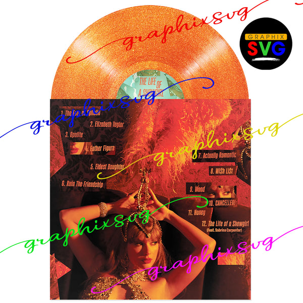 Taylor Swift , The Life of a Showgirl PNG file