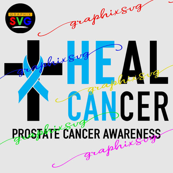 HEAL Cancer SVG, Cross heal Cancer SVG,Fight Cancer svg, Cancer Ribbon svg. EPS. PNG[all layered file]