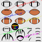 Football SVG,Football EPS, Football PNG. [all layered file]