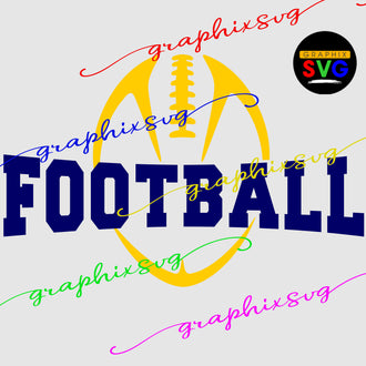 Football Design1 SVG, Football EPS, Football PNG. [all layered file]