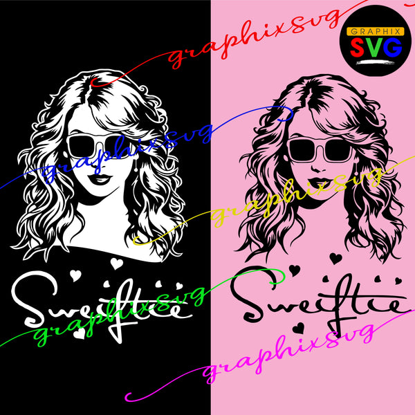 Taylor Swiftie SVG EPS PNG file, Eras Tour Merch, little swiftie, taylor fan, Taylor Swift Signature Sign