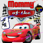 Cars Family Birthday Bundle PNG file, Cars Birthday Boy, Lightning McQueen