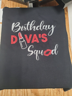 Girl's Night SVG, Birthday Girl SVG, Birthday Diva SVG, Birthday Squad.