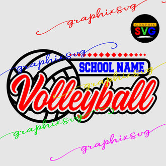 Volleyball SVG, Volleyball EPS, Volleyball PNG. [all layered file]